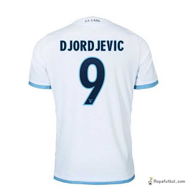 Camiseta Lazio Replica Tercera Ropa Djordjevic 2016/17 Blanco